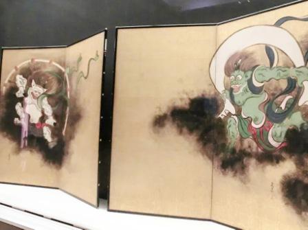 Old Japanese paintings at Tokyo National Museum.